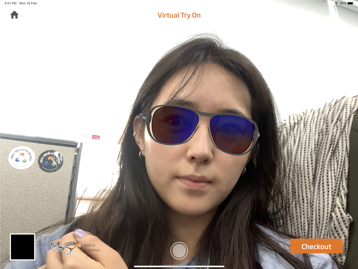 McLaren Virtual Try On